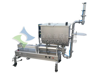 配線顆粒醬料灌裝機(jī)- 紅油豆瓣醬料灌裝機(jī)