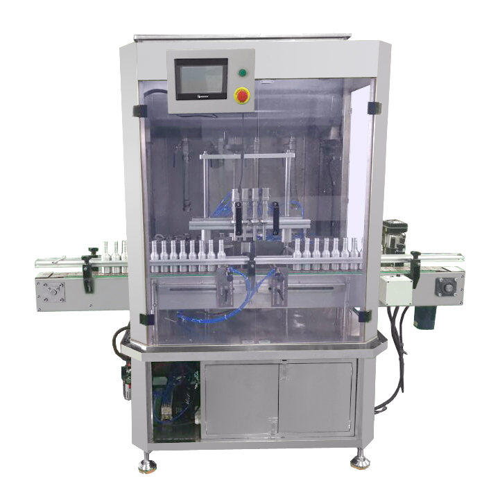 自動四頭膏體灌裝機